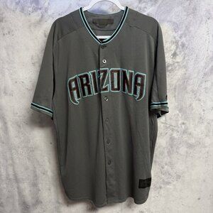 Arizona Diamondbacks Paul Goldschmidt Jersey Mens XL Gray Distressed